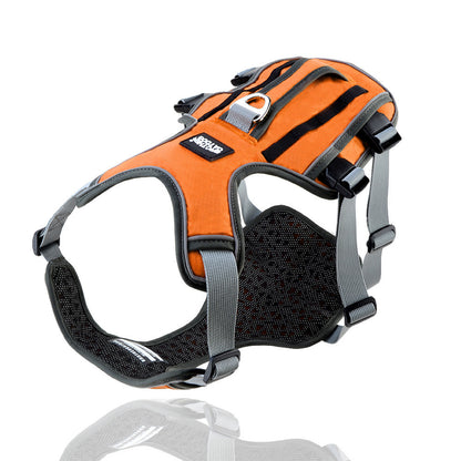 Reflective Breathable Pet Harness with Traction Rope