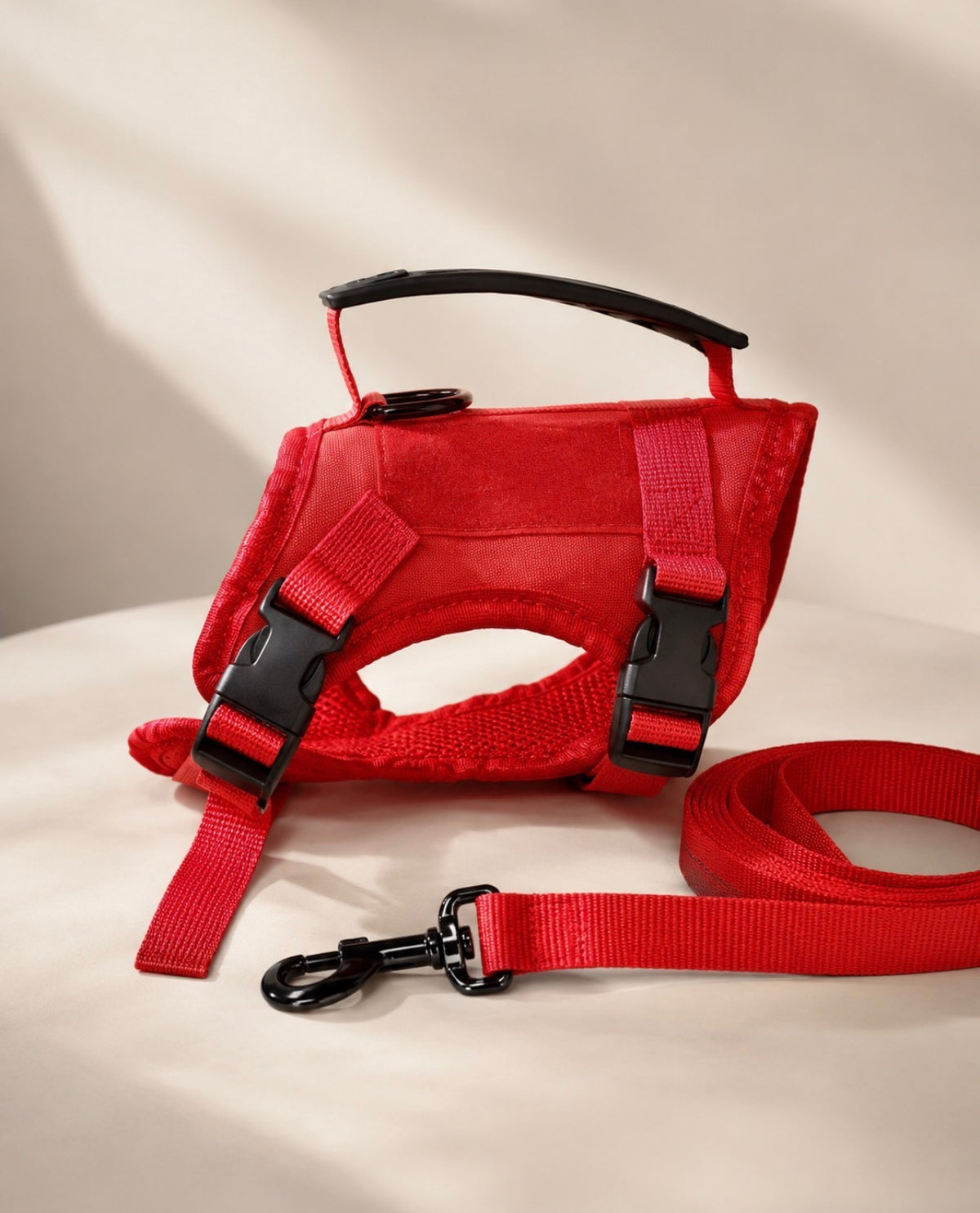 Adjustable Tactical Cat Harness with Leash