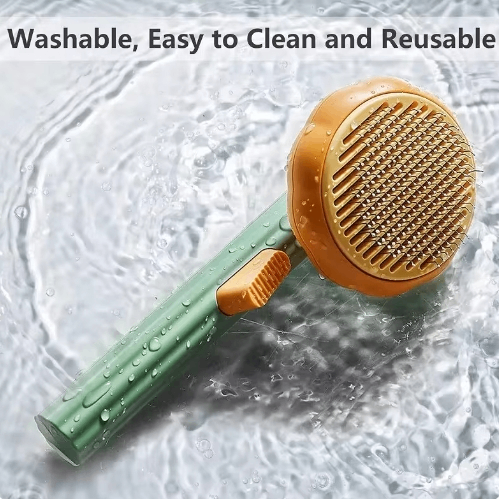 Pumpkin Grooming Brush